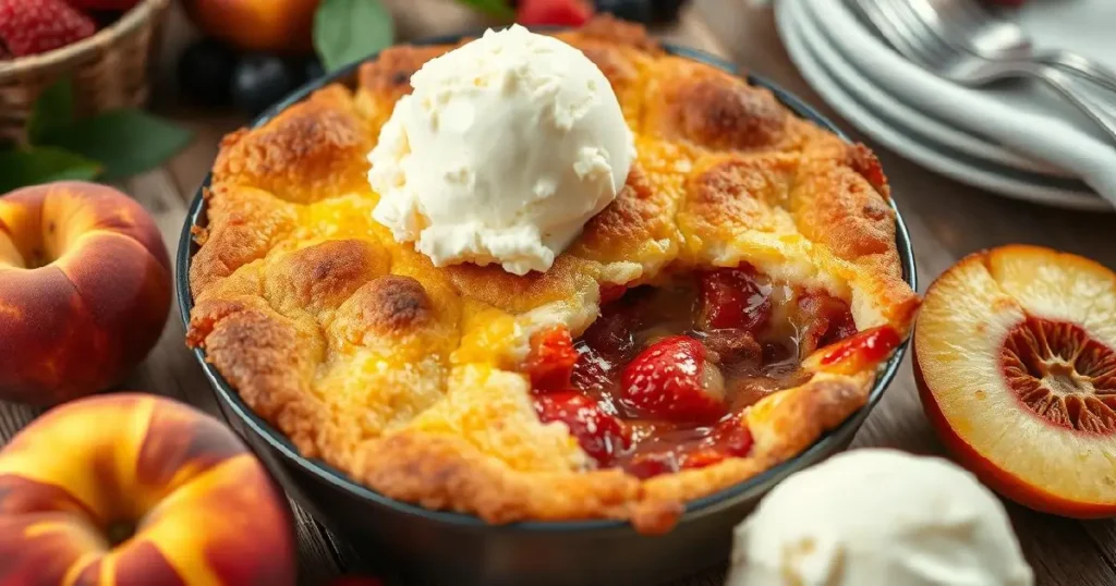 cake mix cobbler