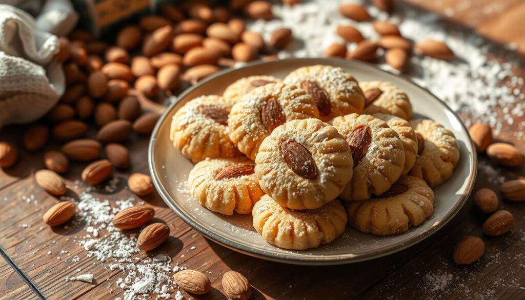 almond cookies with almond flour