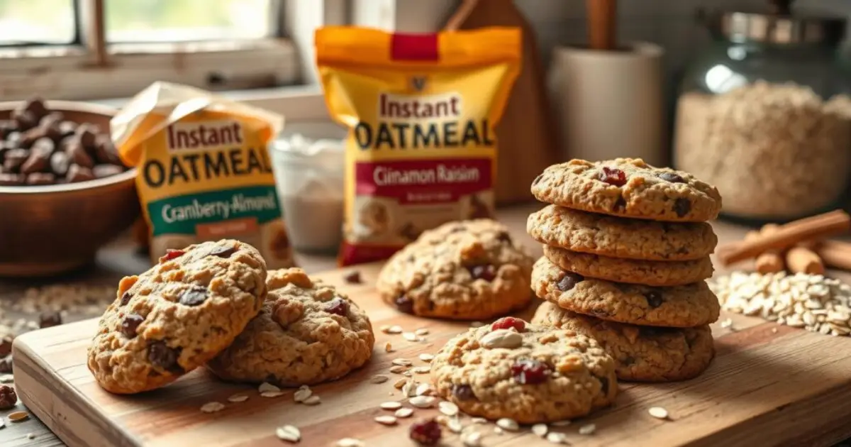 instant oatmeal cookies