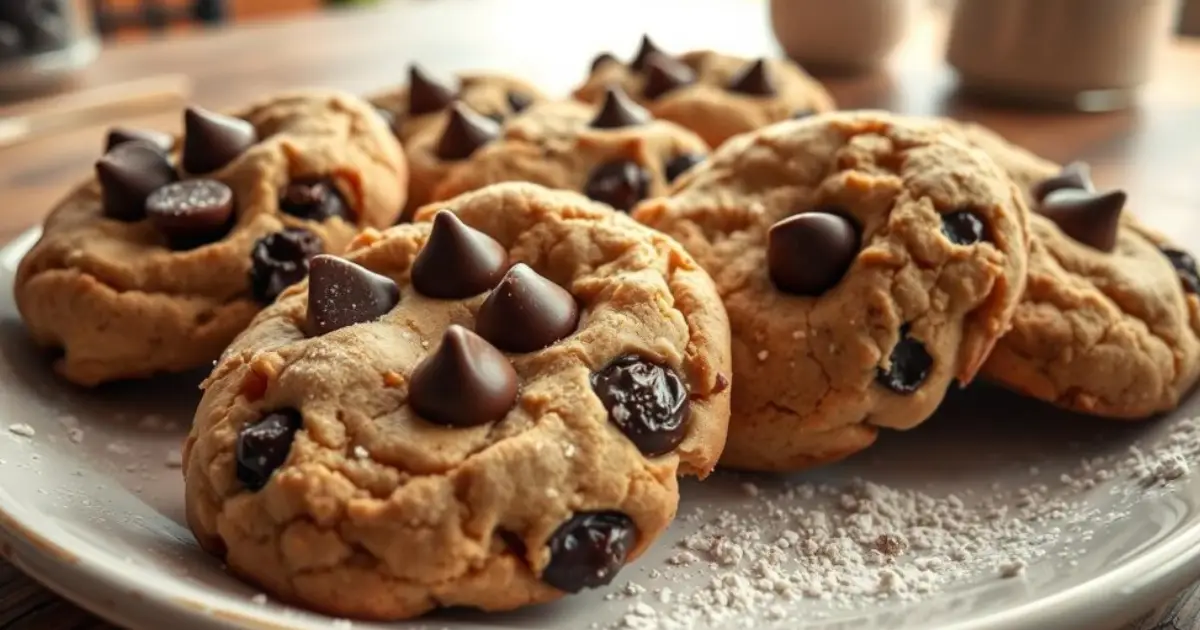 protein chocolate chip cookies